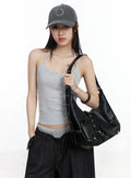 Striped Halter Tank Top IM506