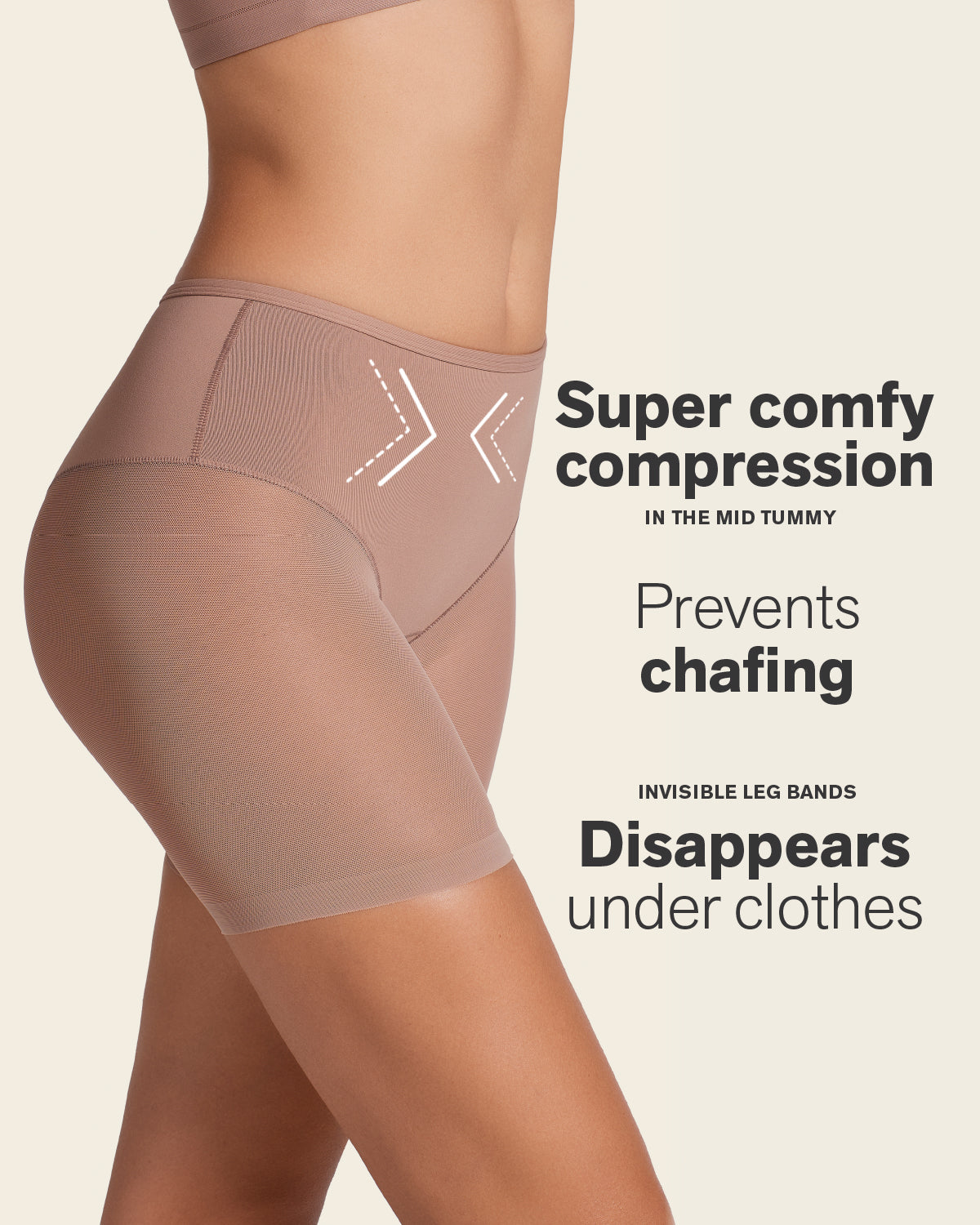 Sheer Shaper Panty Short