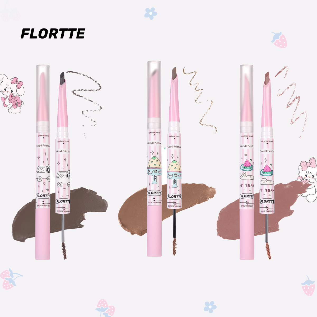 Good Friends Club Eyebrow Pencil ＆ Brow Mascara