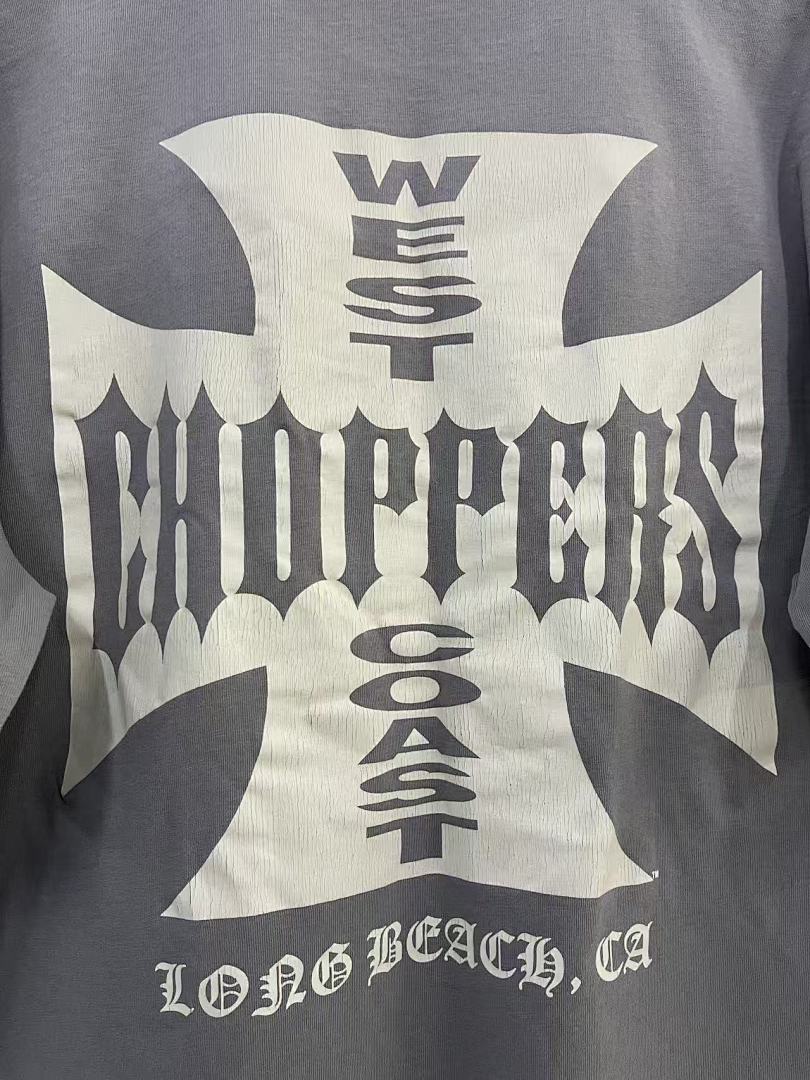 West Coast Choppers 26SS "West‑Coast Collab" Wasteland Washed Vintage Tee