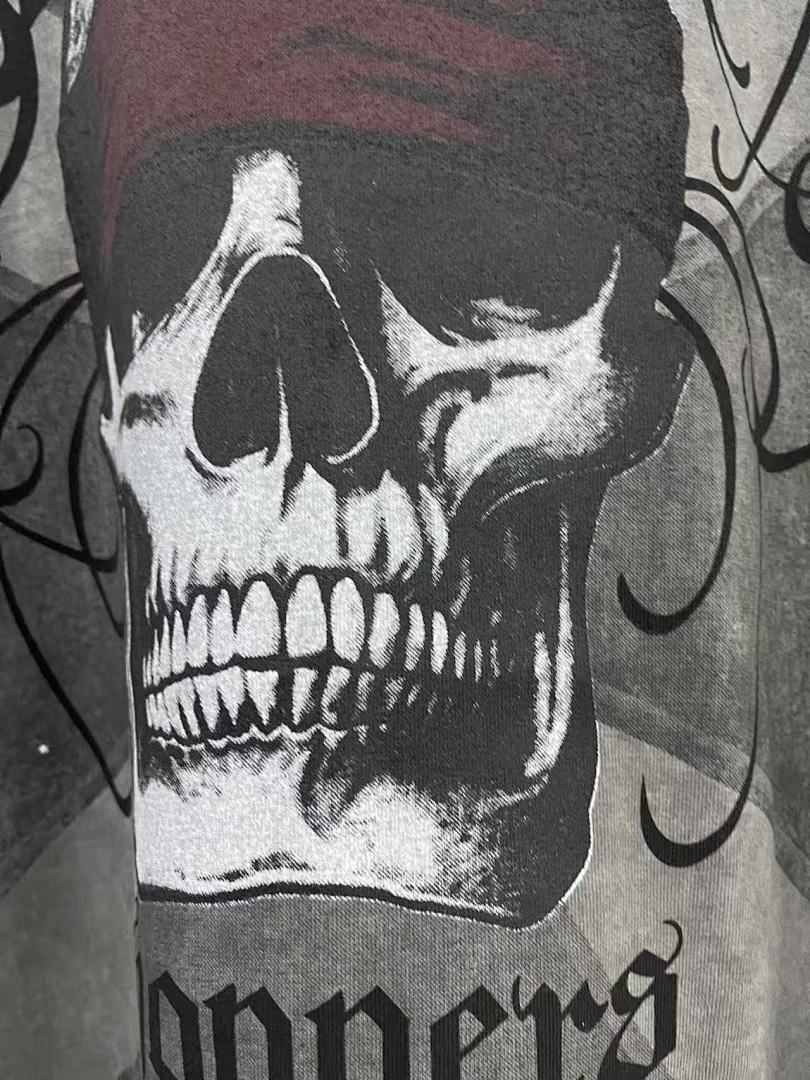 West Coast Choppers 26SS Vintage 90s West‑Coast Biker Skull Graphic Sleeveless Tank Top