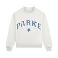 Vintage Star Varsity Mockneck - Heather Grey