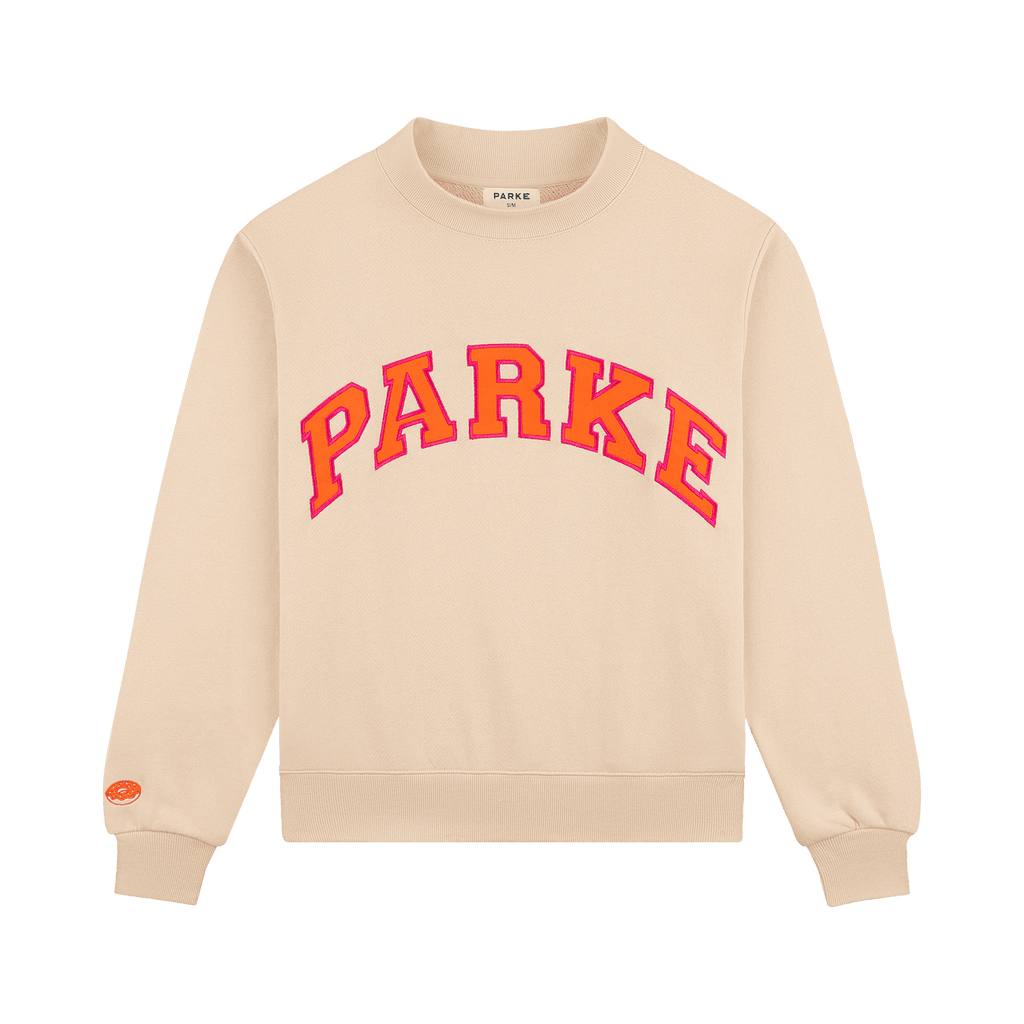 Parke x Dunkin' Varsity Mockneck - Latte