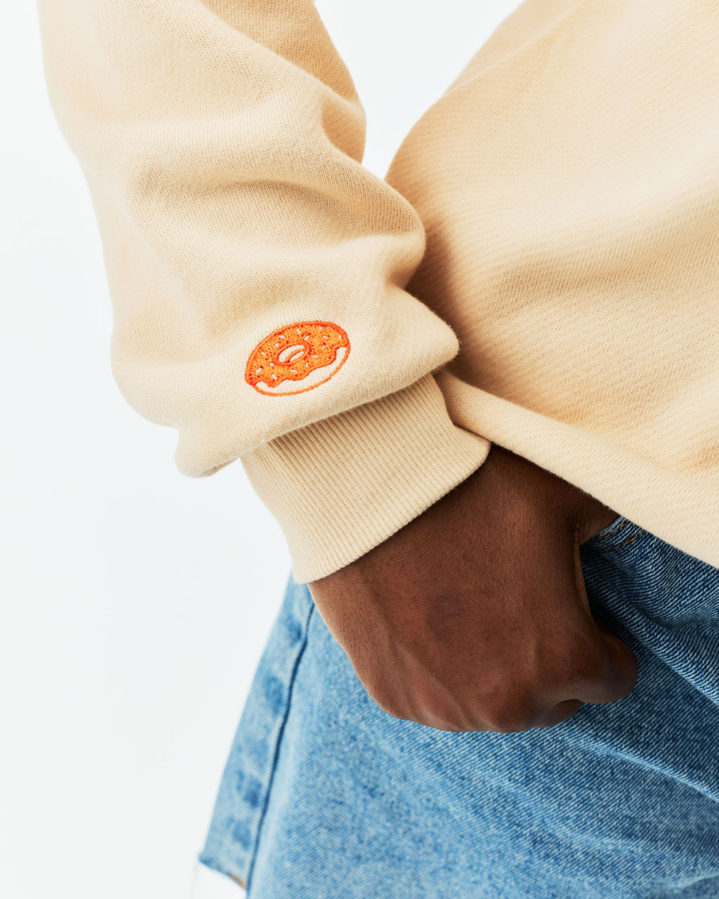 Parke x Dunkin' Varsity Mockneck - Latte