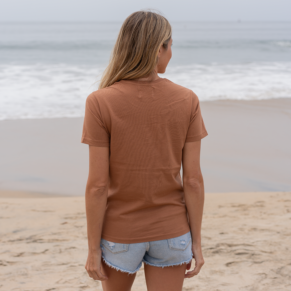 Womens Short Sleeve Crew Neck