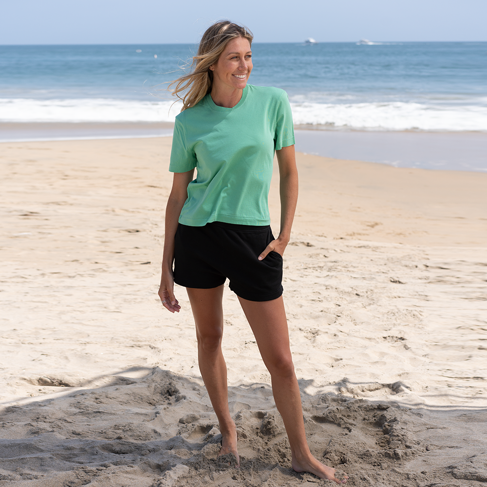 Short Box Tee Crew Neck