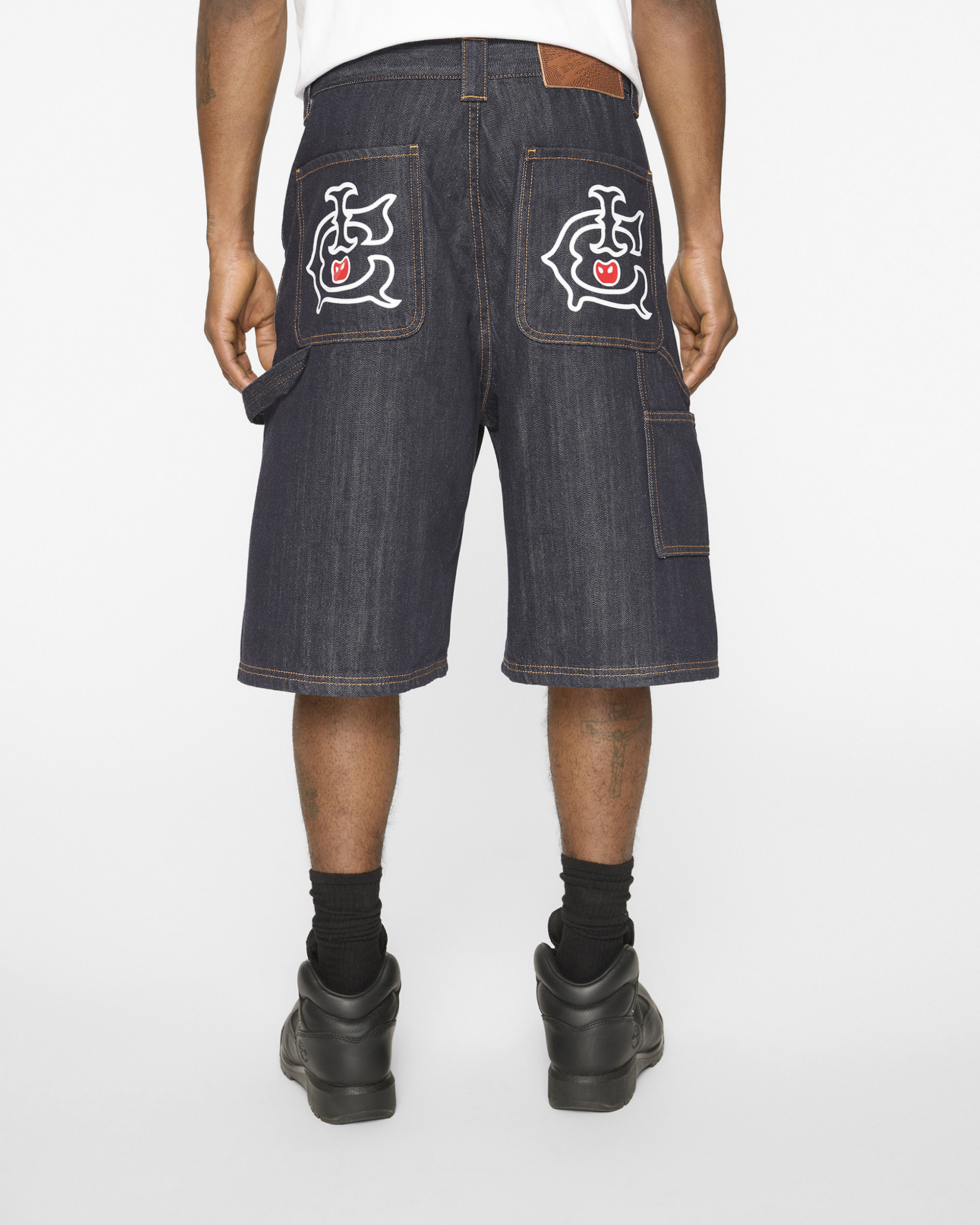 Selvedge Running Dog Denim Carpenter Short