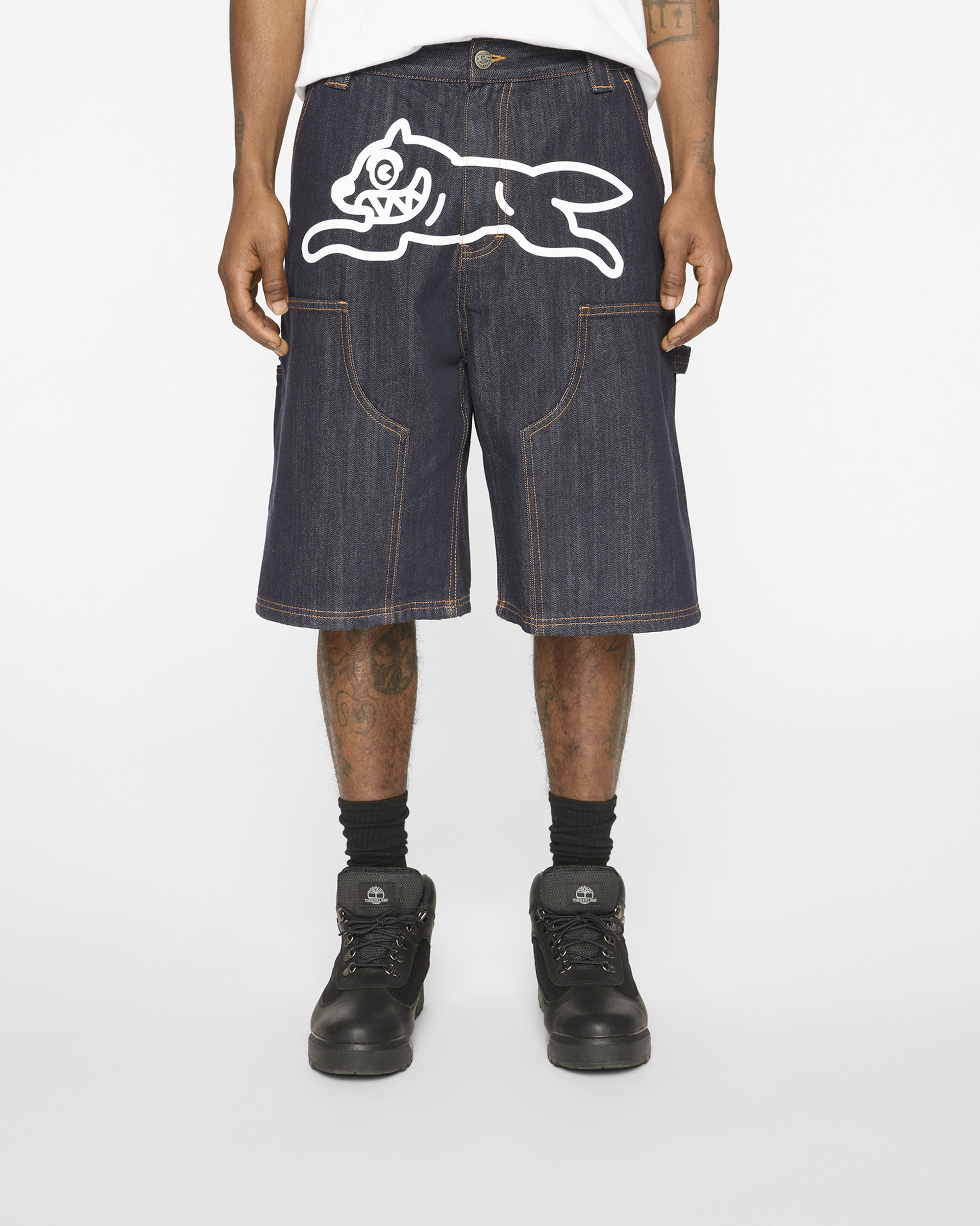 Selvedge Running Dog Denim Carpenter Short