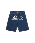 Running Dog Denim Shorts