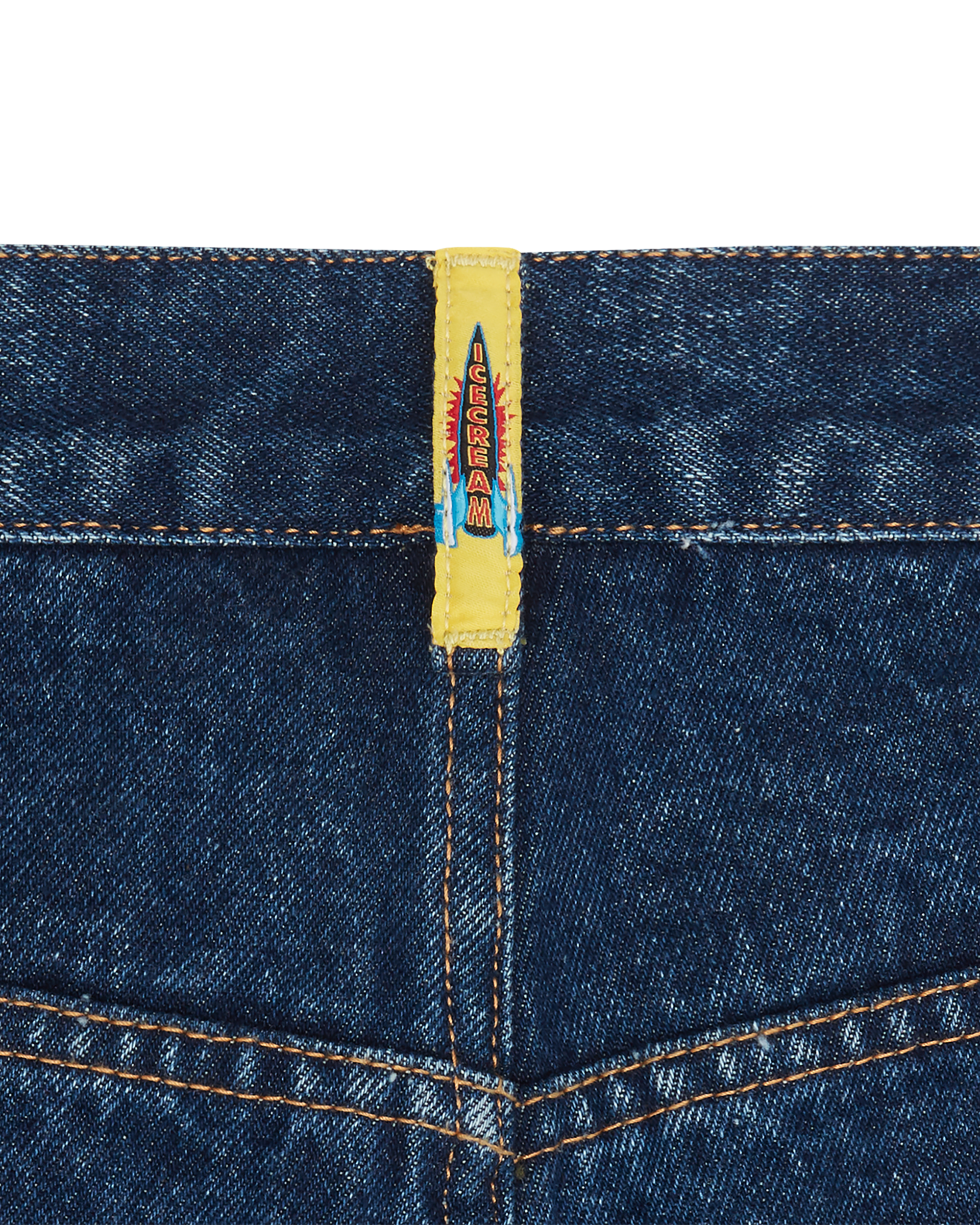 Running Dog Denim Shorts