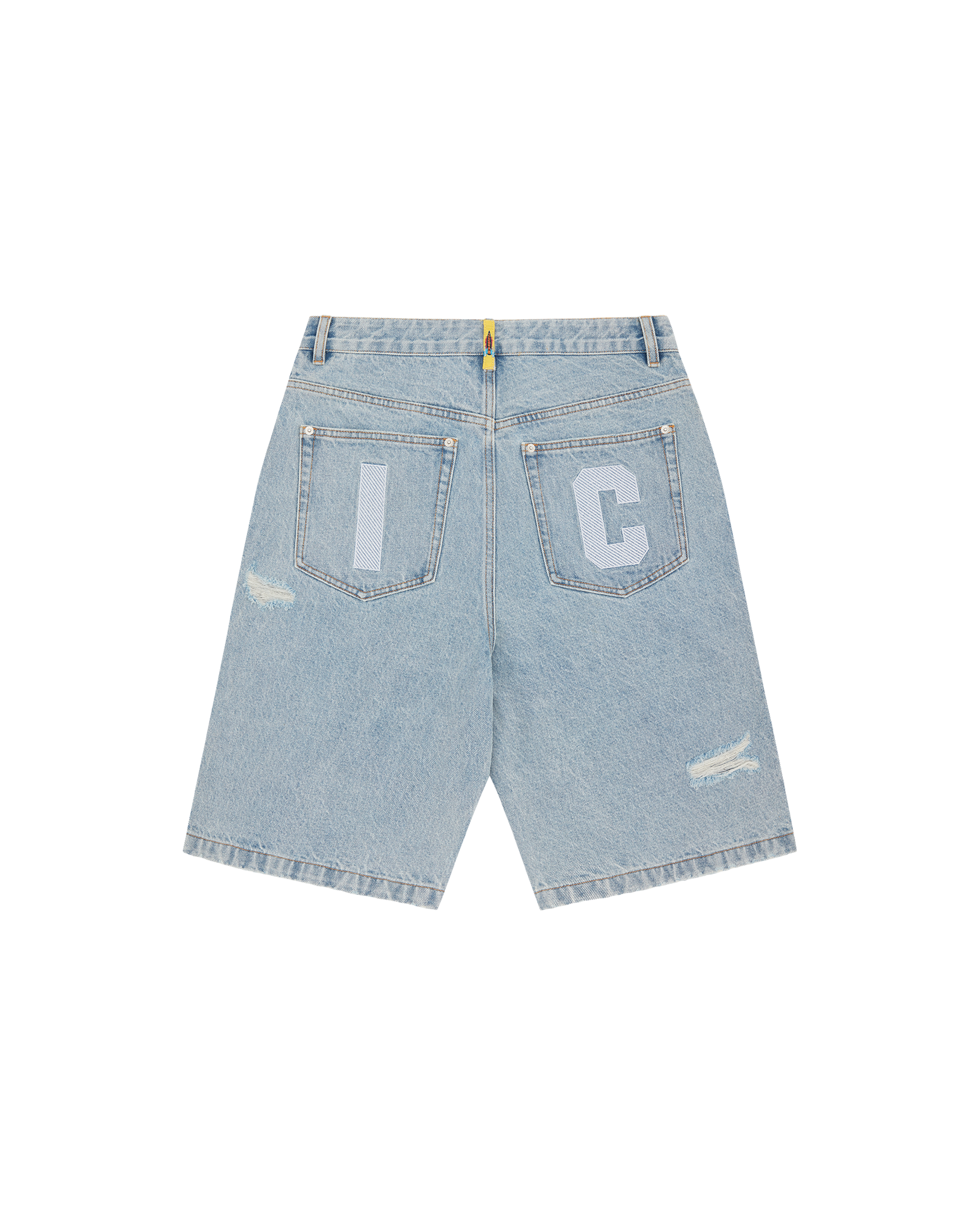 Running Dog Denim Shorts