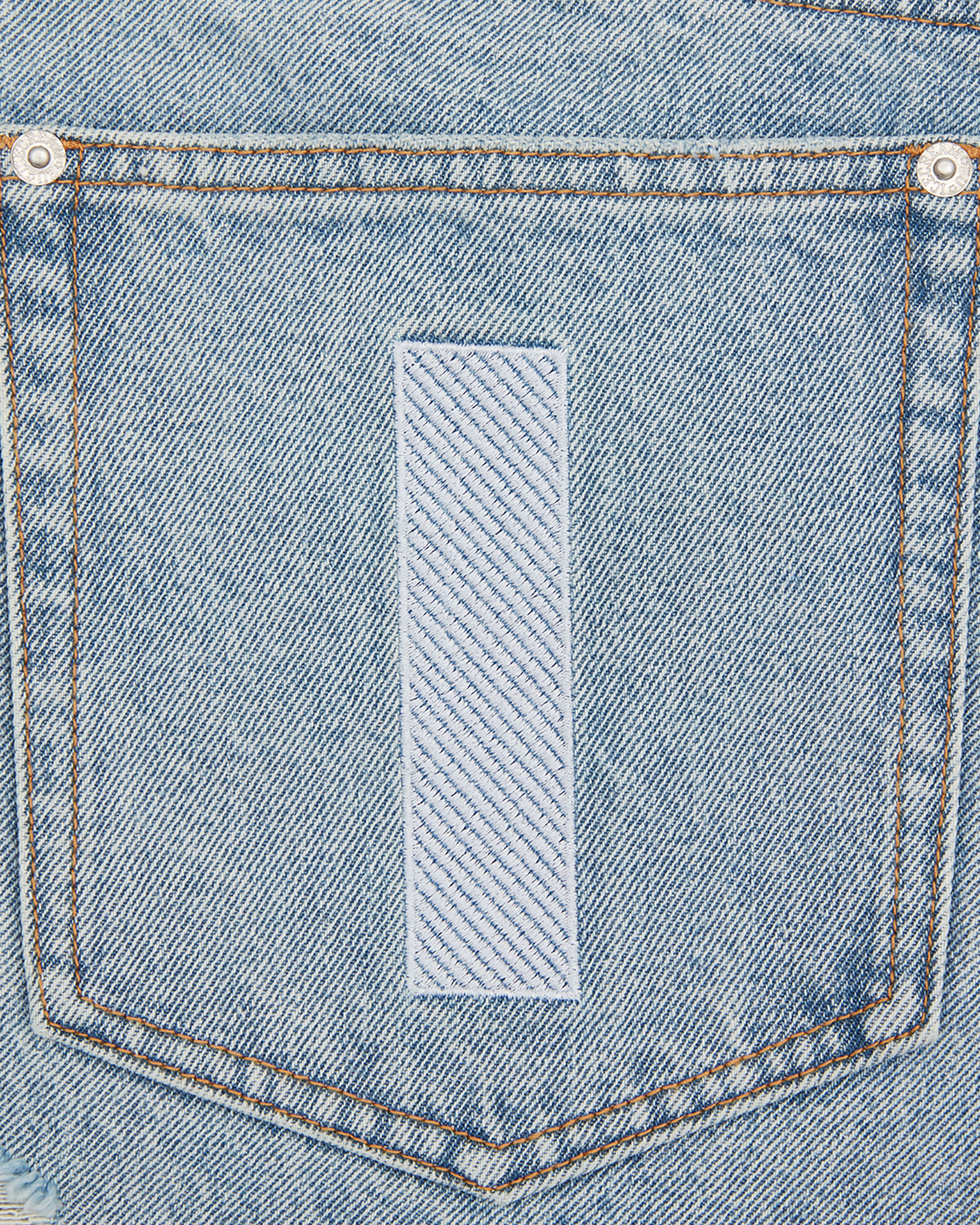 Running Dog Denim Shorts