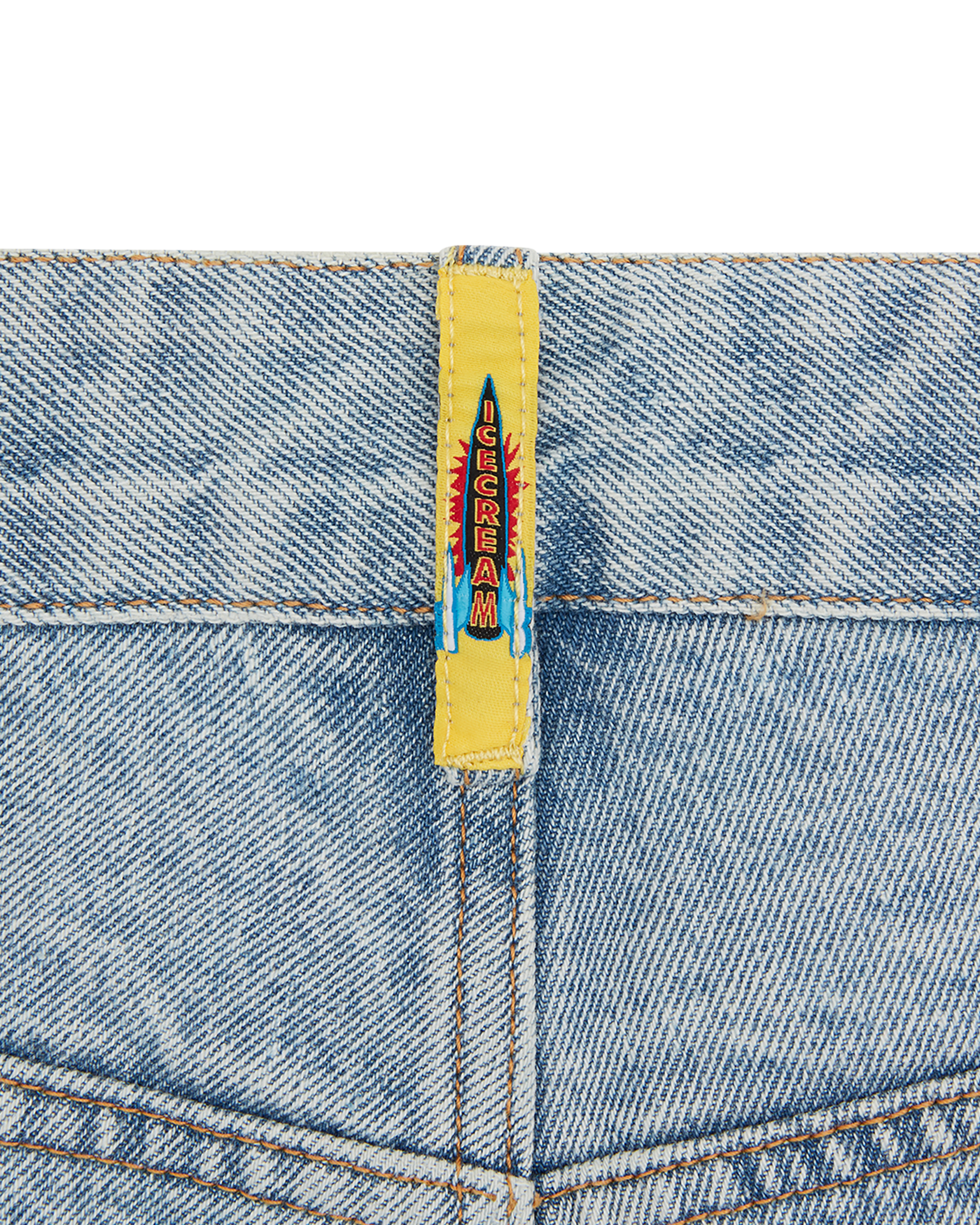 Running Dog Denim Shorts