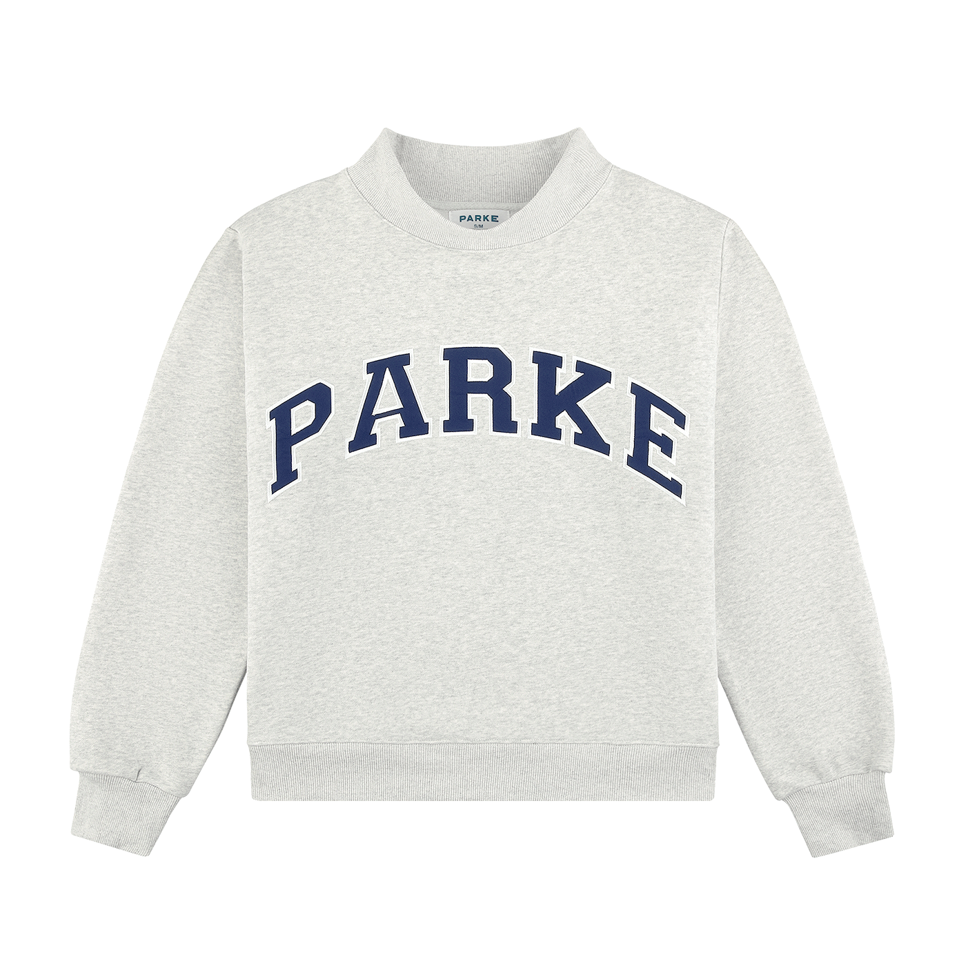 OG Varsity Mockneck - Classic Grey + Denim