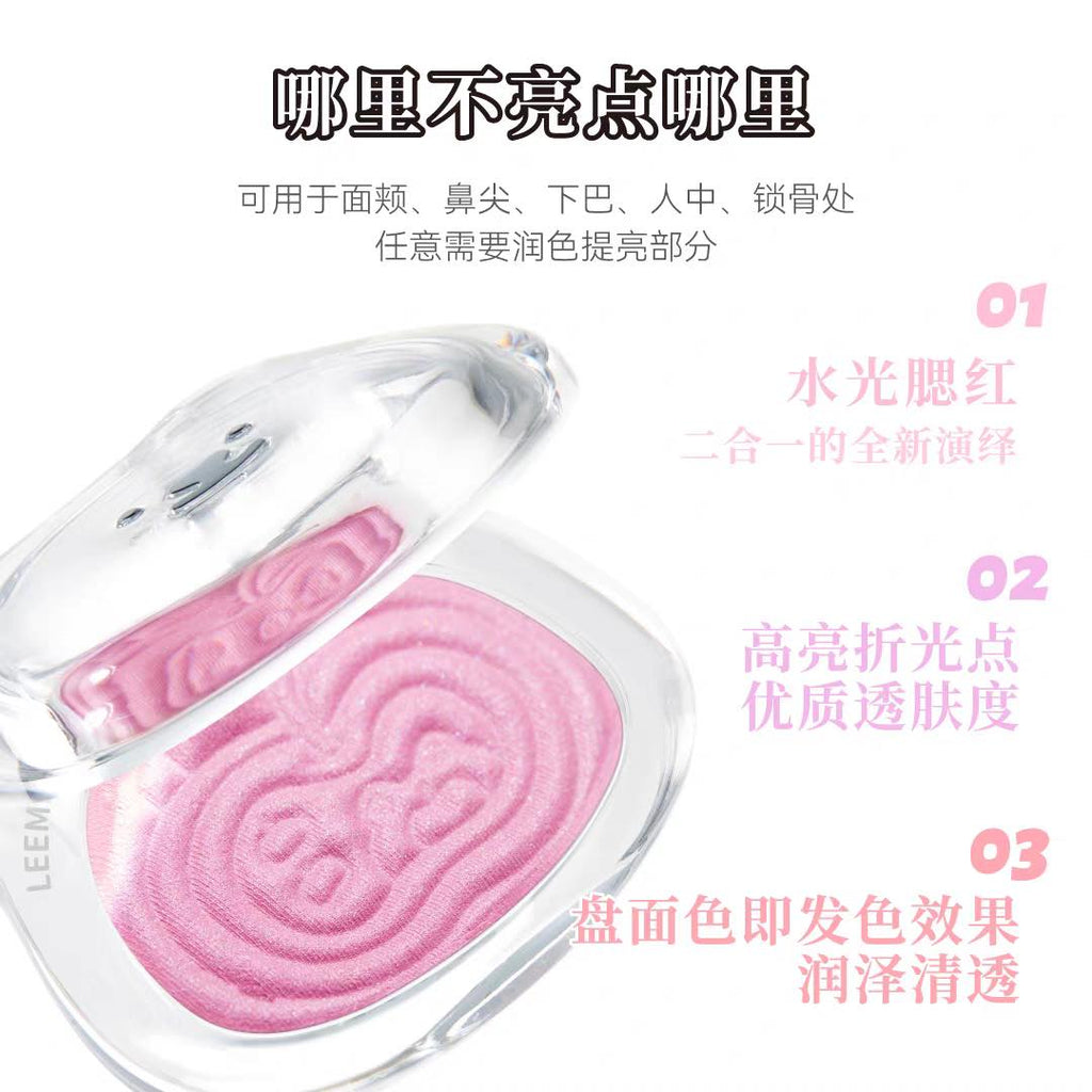 Leemember Satin Finish Multi Purpose Blush Highlighter