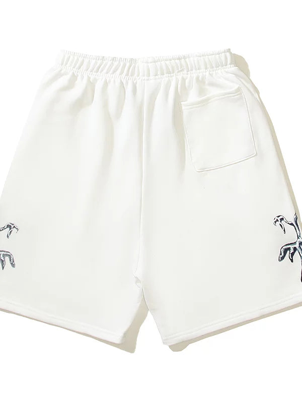 American high street fashion brand REVENGE limited edition lightning letter XXTENTACION shorts XXX revenge (2)