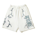American high street fashion brand REVENGE limited edition lightning letter XXTENTACION shorts XXX revenge (2)