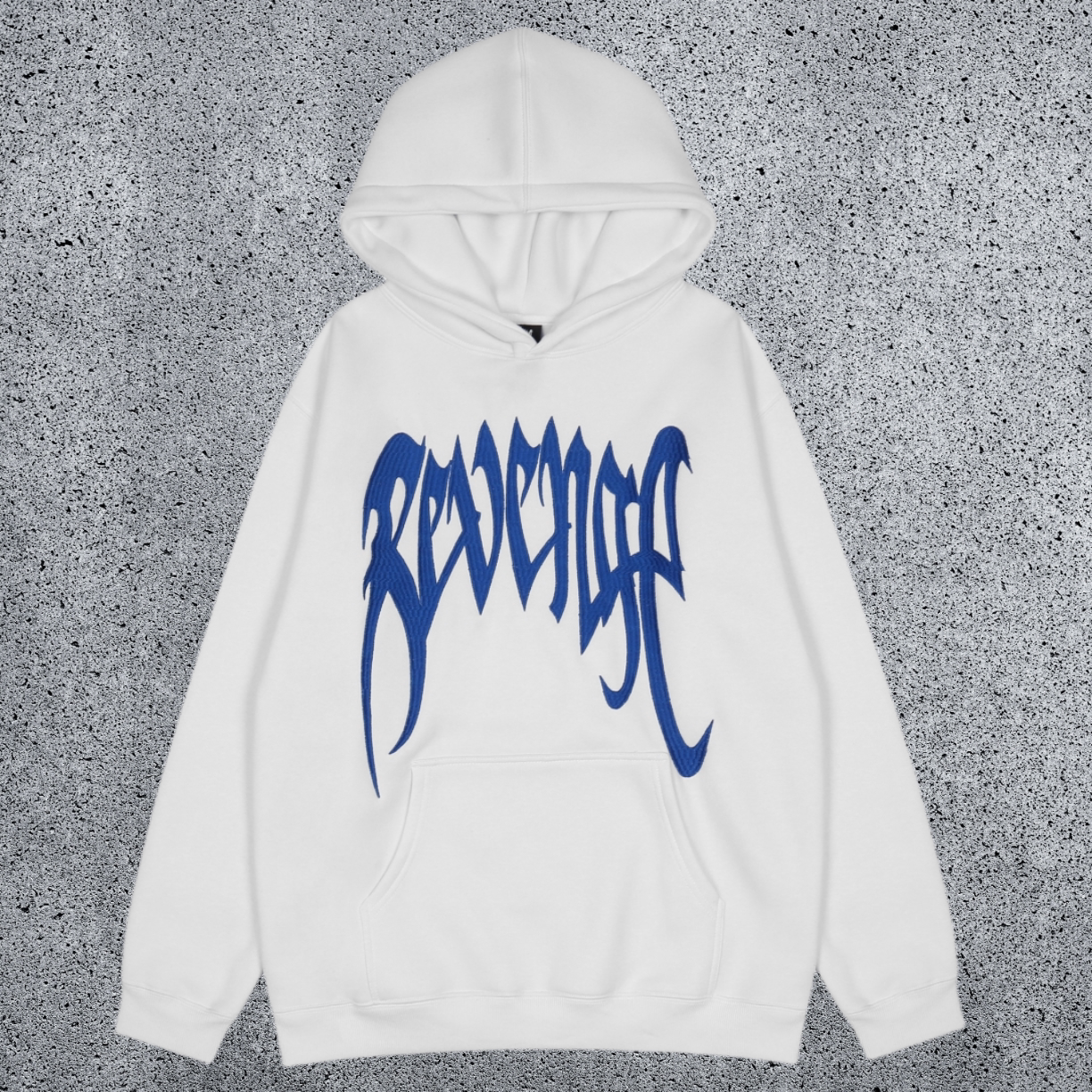REVENGE hoodie correct version letter skull keel print American street fashion brand hip-hop high street hoodie (59)