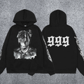 REVENGE hoodie correct version letter skull keel print American street fashion brand hip-hop high street hoodie (5)