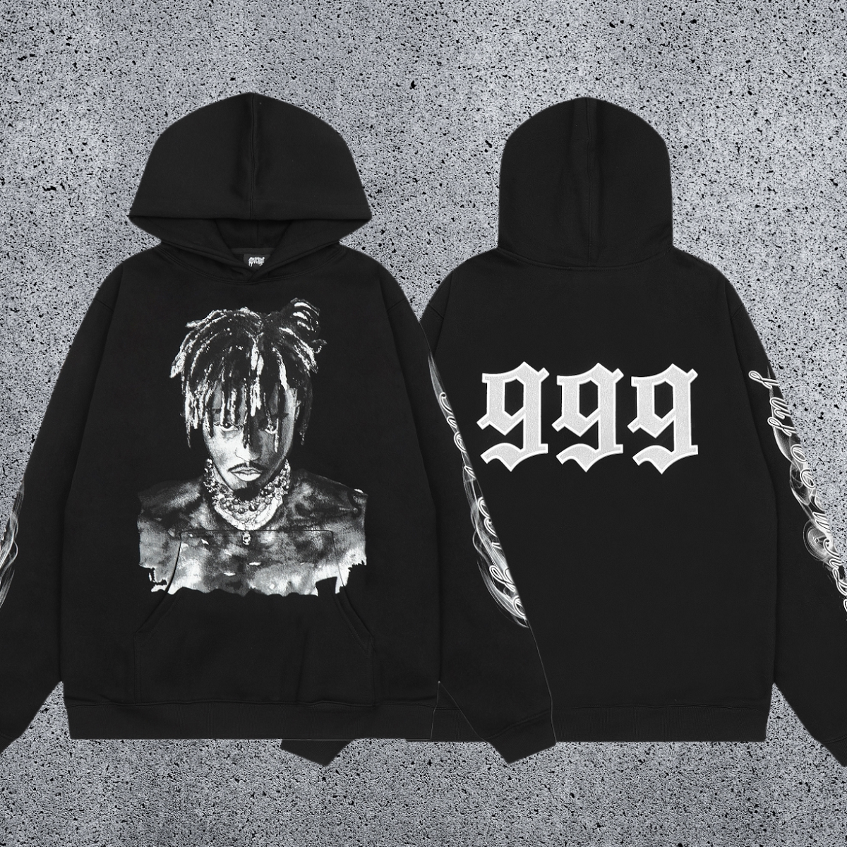 REVENGE hoodie correct version letter skull keel print American street fashion brand hip-hop high street hoodie (5)