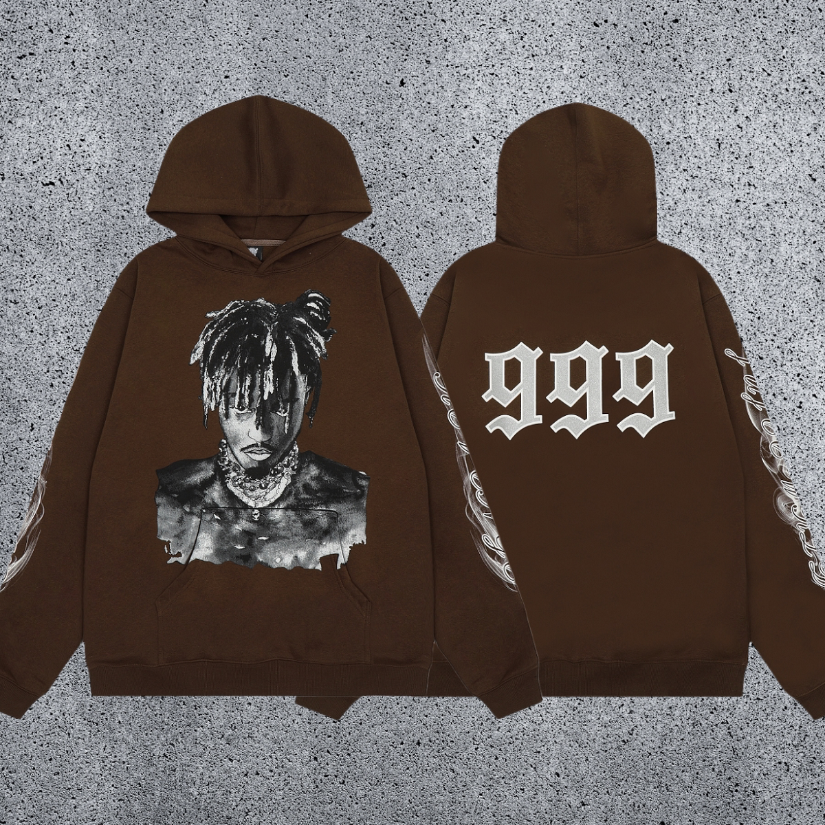 REVENGE hoodie correct version letter skull keel print American street fashion brand hip-hop high street hoodie (4)