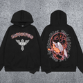 REVENGE hoodie correct version letter skull keel print American street fashion brand hip-hop high street hoodie (10)