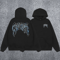 REVENGE hoodie correct version letter skull keel print American street fashion brand hip-hop high street hoodie (66)