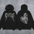 REVENGE hoodie correct version letter skull keel print American street fashion brand hip-hop high street hoodie (21)