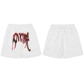 Revenge xxxten Embroidered Shorts Summer Men's American Quarter Pants Loose Heavy Shadow Breathable Casual Basketball Pants (7)