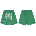 Revenge xxxten Embroidered Shorts Summer Men's American Quarter Pants Loose Heavy Shadow Breathable Casual Basketball Pants (4)
