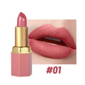 6 Colors Sexy Matte Lipstick Waterproof Long Lasting Color Rendering Non-stick Velvet Lips Liner Pencil Woman Makeup Cosmetics