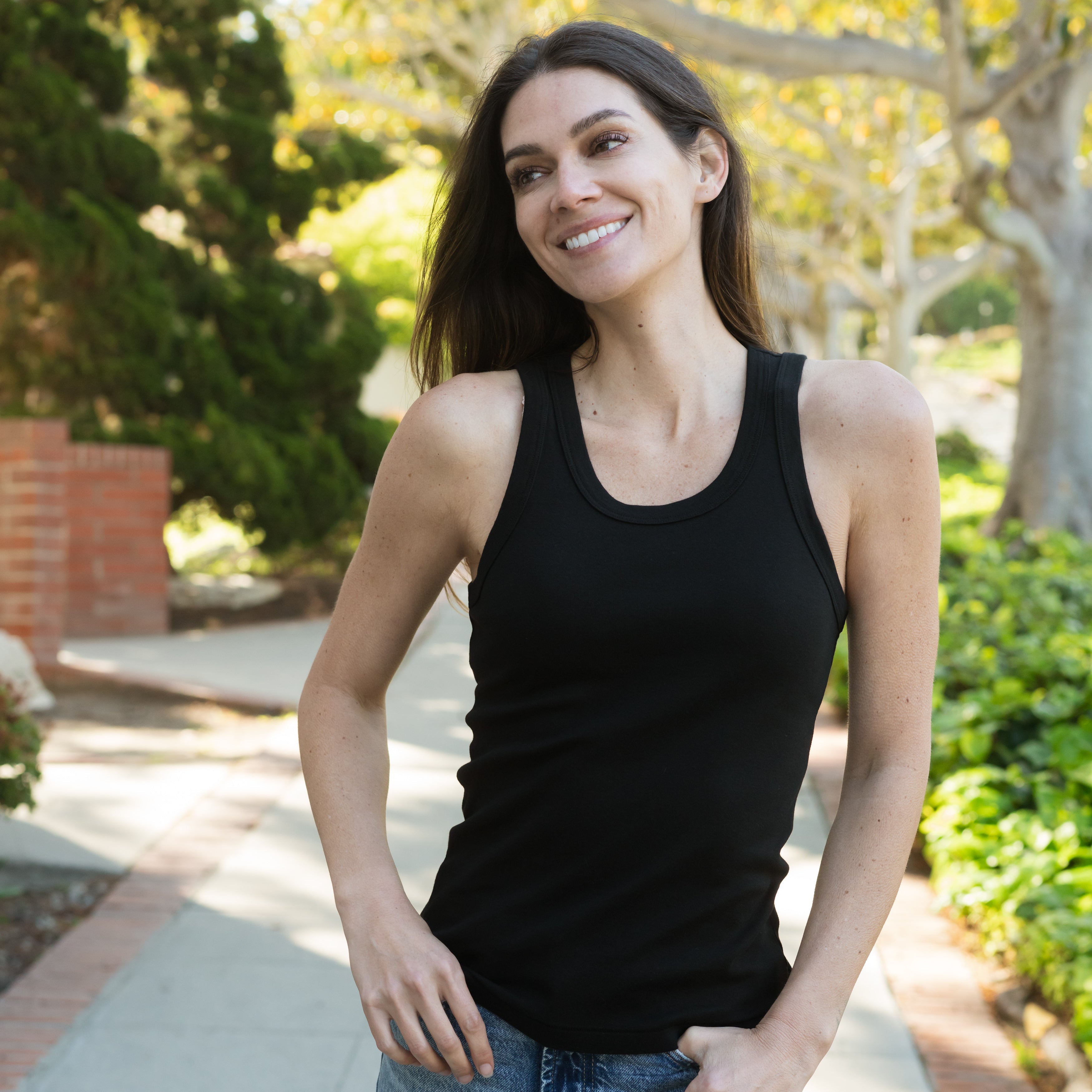 Womens Sleeveless Tank Top