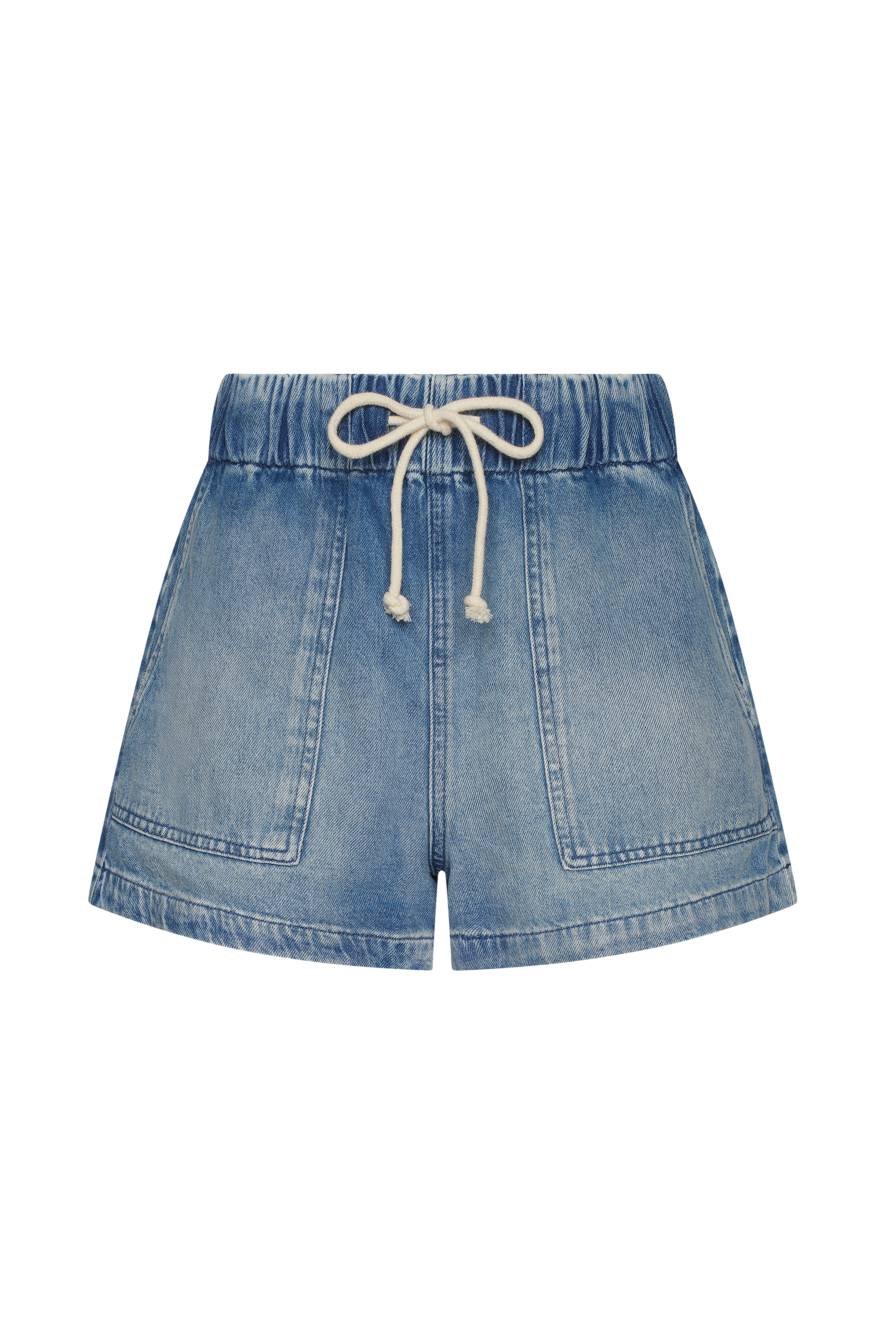 Pull-On Denim Short | June