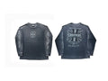West Coast Choppers Vintage Washed Black Front‑Back Cross Graphic sweatshirt