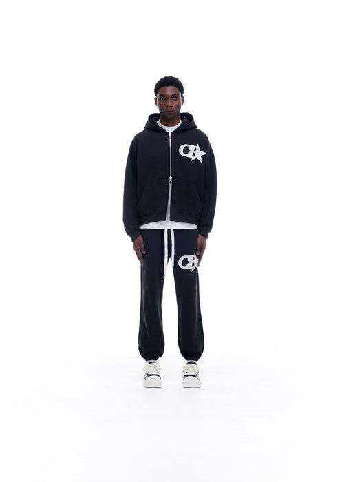 CB STAR ZIPPED HOODIE