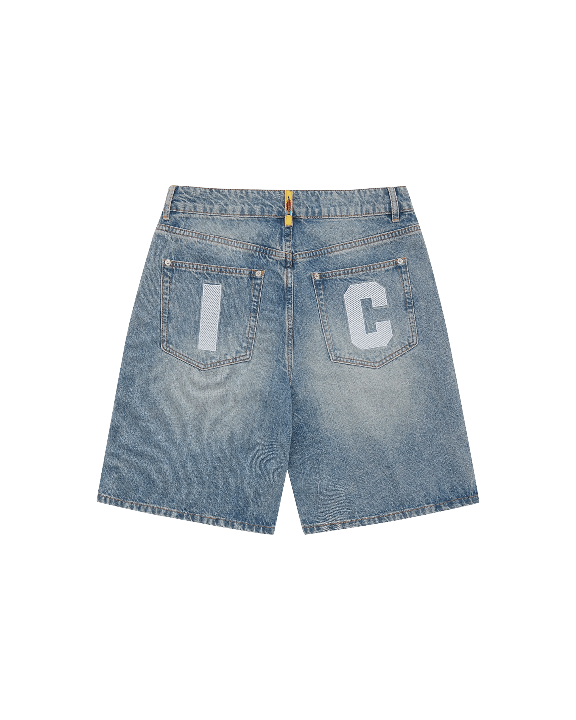 Running Dog Denim Shorts