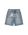 Running Dog Denim Shorts